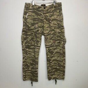 Wassup Camo Cargo Pants: Size Extra Large